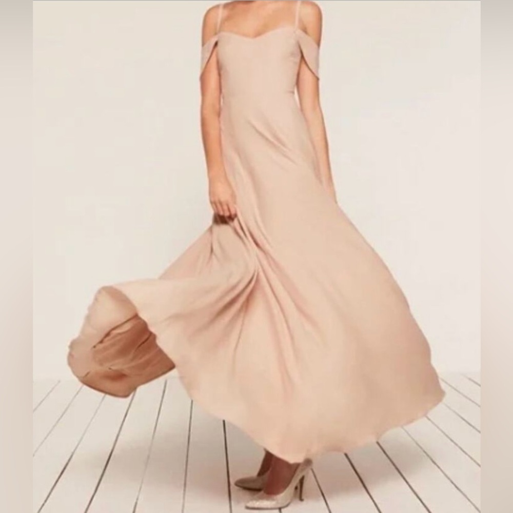 Reformation Blush Pink Maxi Dress